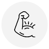 Muscle support icon