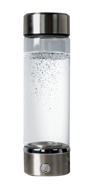 LifeWater Hydrogen Bottle with six wellness features
